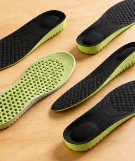 Elastic Shock-Absorbing Height-Increasing Sports Insole - Breathable Honeycomb Structure