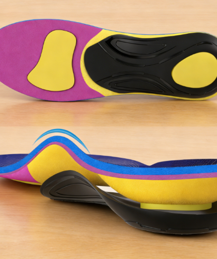 Heavy support orthotic insole - anti-overpronation shock absorption