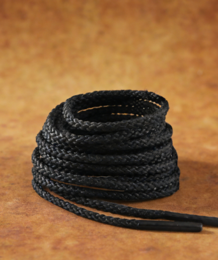 Super strong round shoelaces - waterproof, fireproof, high tensile strength (20 laces)